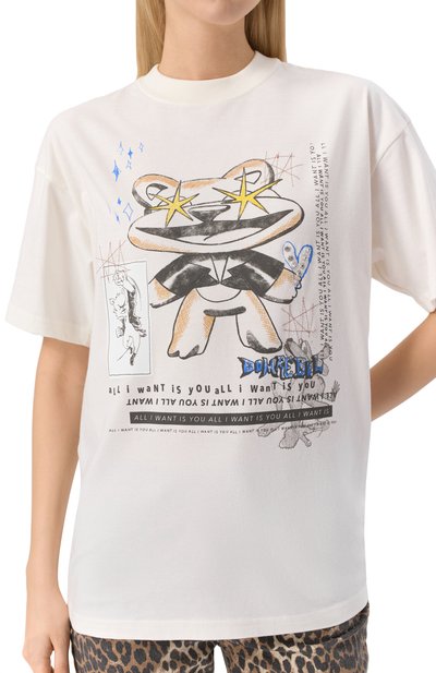 Хлопковая футболка DOMREBEL, арт. WANTED T-SHIRT SWAR0WSKI, фото 5