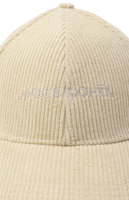 Вельветовая бейсболка Jacob Cohen 25I P/JUM_A0062 004 T597A RW Кремовый  25I P/JUM_A0062 004 T597A RW Фото 3