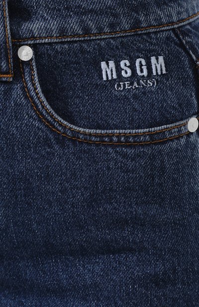 Джинсы со стрелками MSGM, арт. 2641MDP55L 195284, фото 5