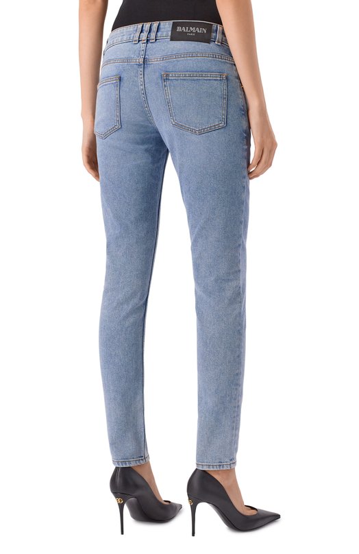 Джинсы Balmain FF0MF070/DF97 Голубой  FF0MF070/DF97 Фото 4