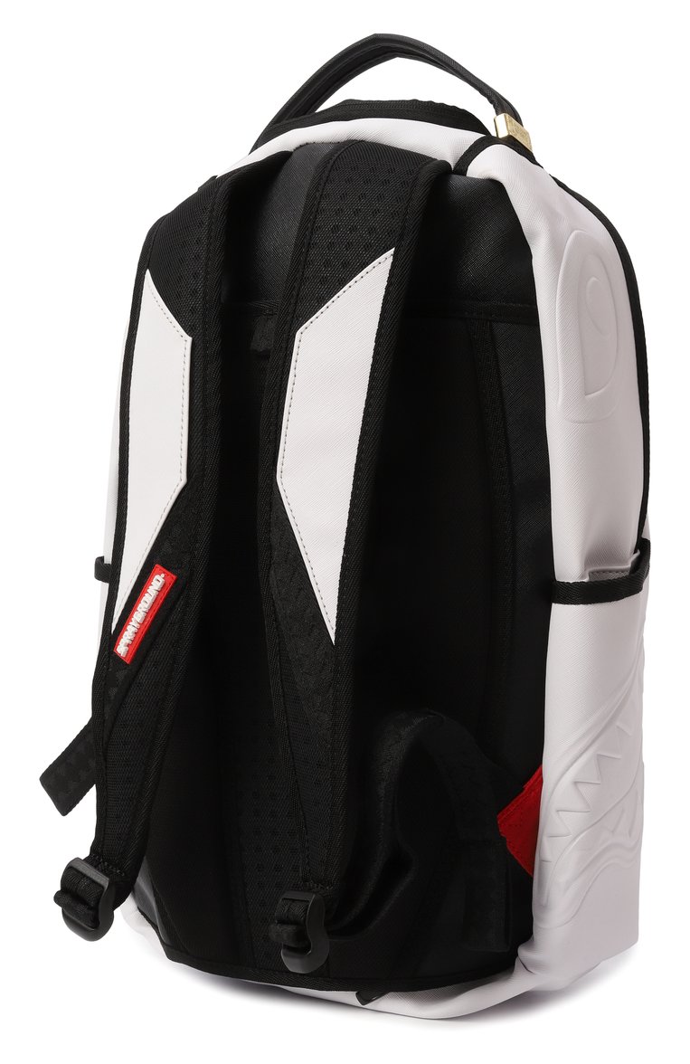 Детская рюкзак SPRAYGROUND белого цвета, арт. 910B6911NSZ | Фото 2 (Материал сплава: Проставлено; Нос: Не проставлено; Материал: Резина, Пластик)