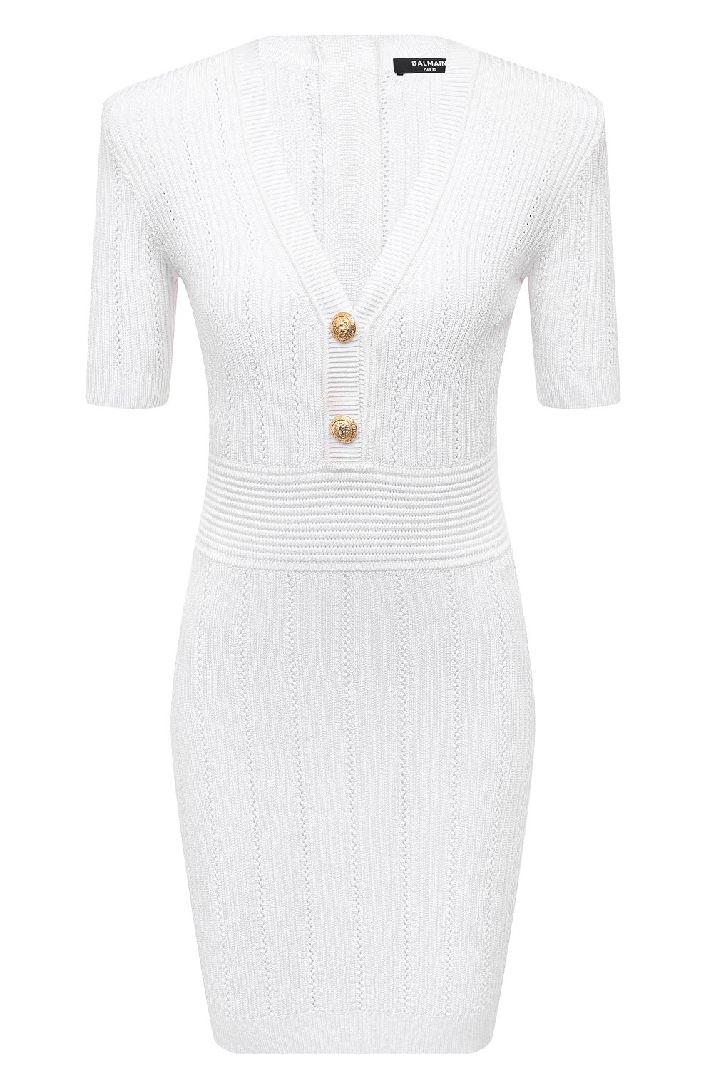 Платье из вискозы BALMAIN, арт. AF1R6030KB39, фото 1
