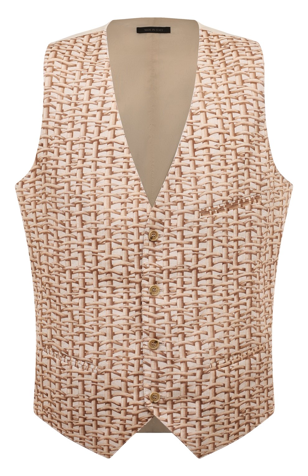 Льняной жилет GIORGIO ARMANI, арт. 4SGGK06D/T04Z5, фото 1