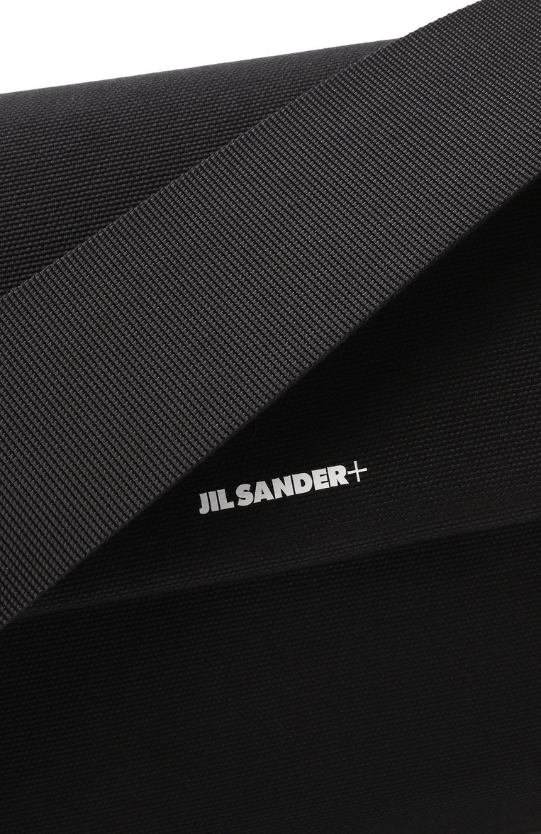 Мужская сумка utility medium JIL SANDER черного цвета, арт. J49WG0003/P6647 | Фото 3 (Материал: Текстиль; Размер: medium; Ремень/цепочка: На ремешке)