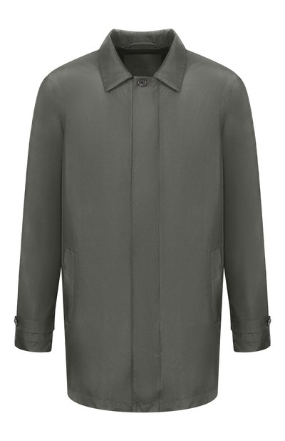 Мужской шелковый плащ MVST, арт. M26.CSM.0401/TSG0-SILK