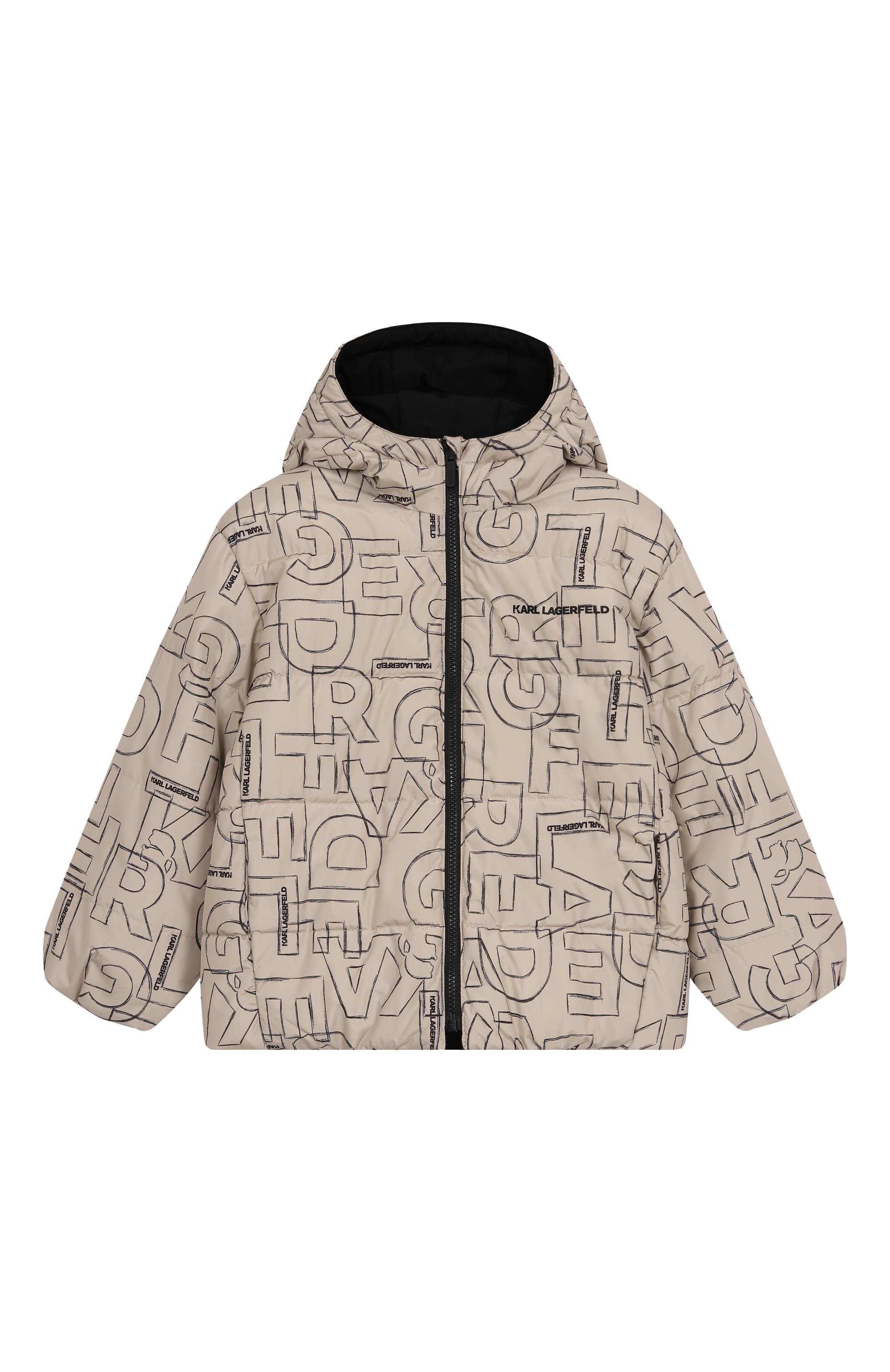 Утепленная куртка KARL LAGERFELD KIDS, арт. Z30638, фото 1