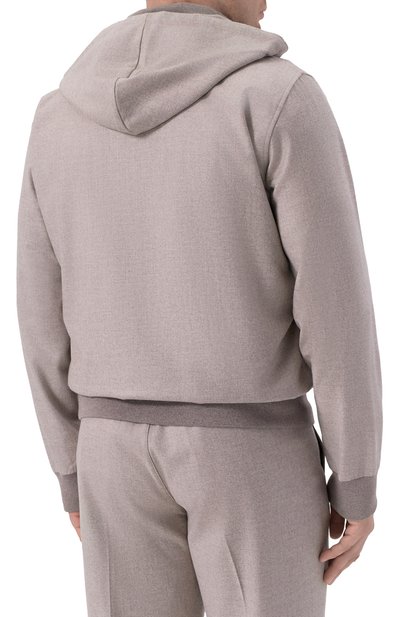 Шерстяная толстовка CAPOBIANCO, арт. 19M403.FA00./58, фото 4