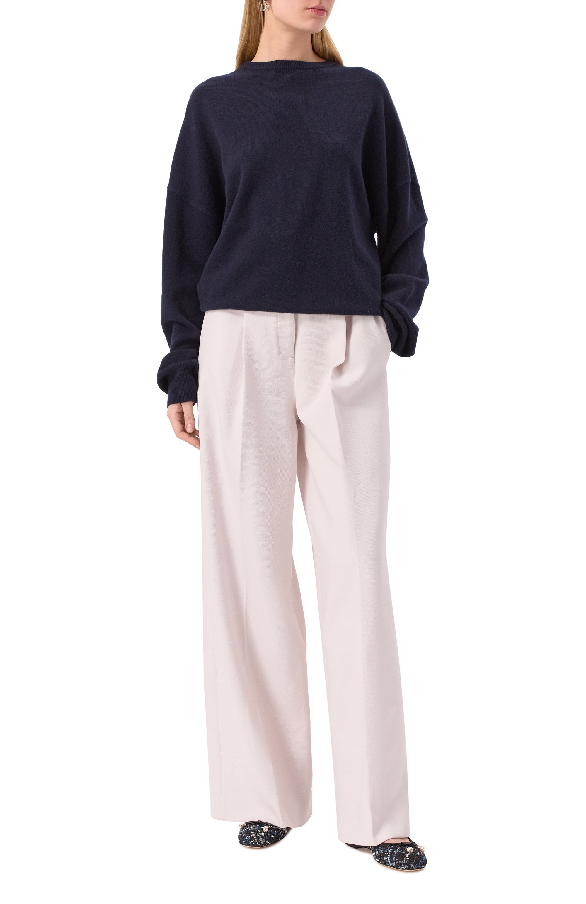 Текстильные балетки elme JIMMY CHOO, арт. ELME FLAT/MTD, фото 2