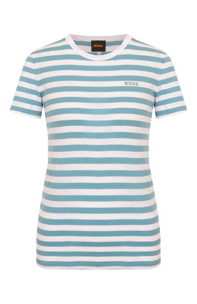 Женская хлопковая футболка BOSS ORANGE, арт. 50504192