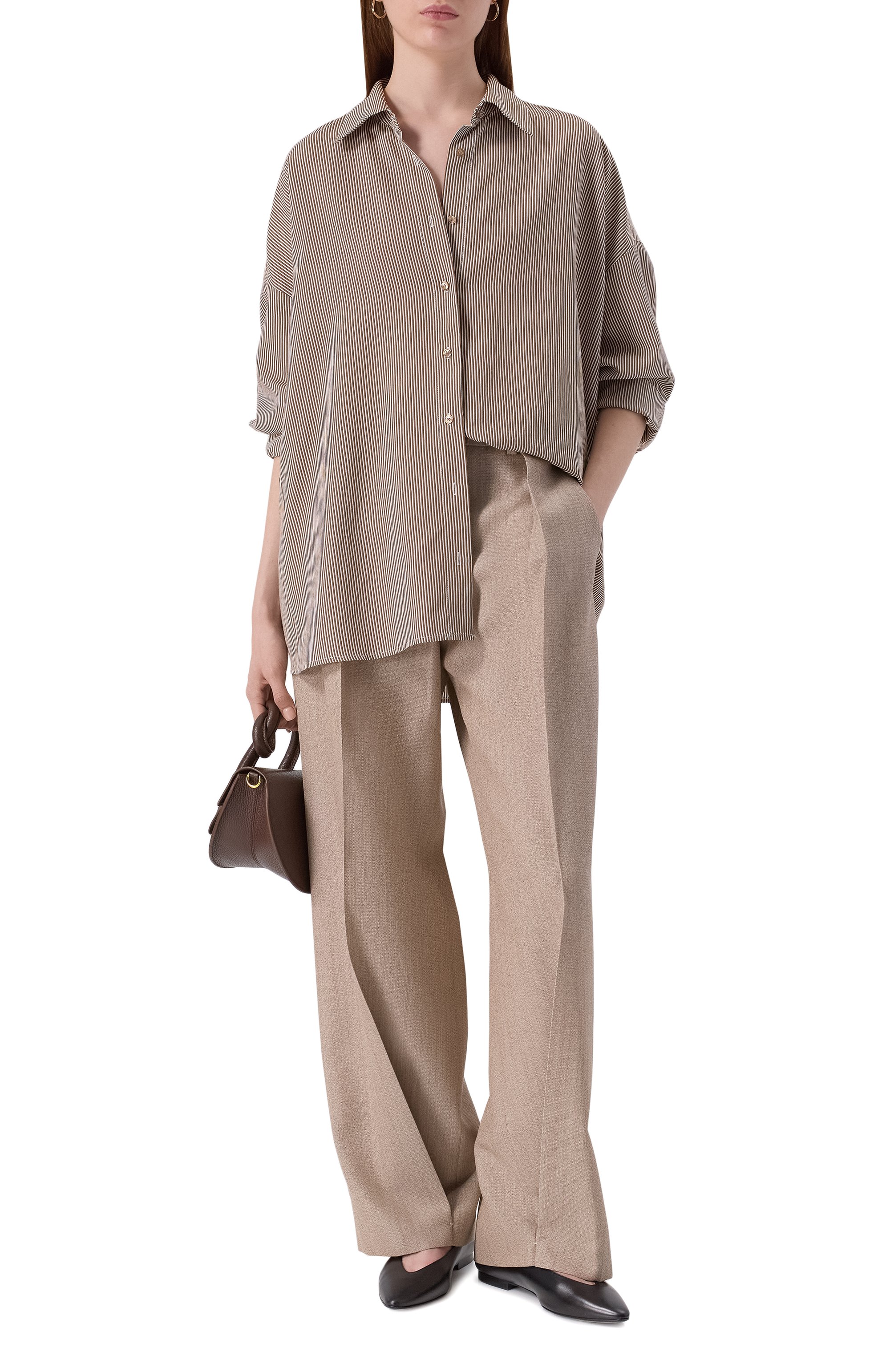 Шерстяные брюки BOSS, арт. 50550794, фото 2