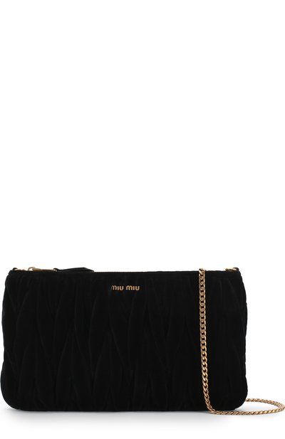 Барх атный клатч на цепочке MIU MIU, арт. 5BF354-2EOM-F0002-OOO, фото 4