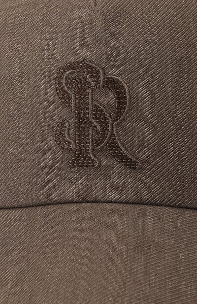 Бейсболка изо льна и шерсти STEFANO RICCI, арт. MCV410007E/LW001Q, фото 4