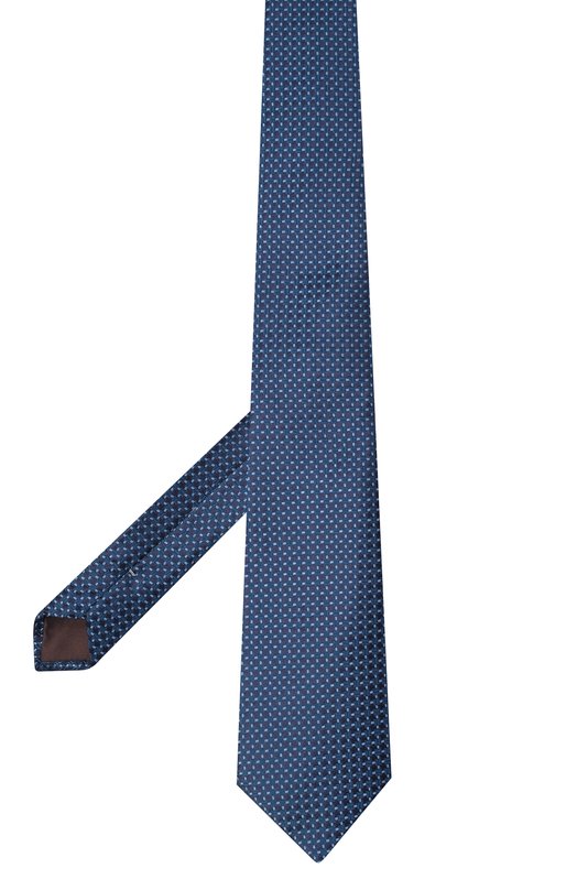 Шелковый галстук Canali 18/HJ04408 Синий  18/HJ04408 Фото 3