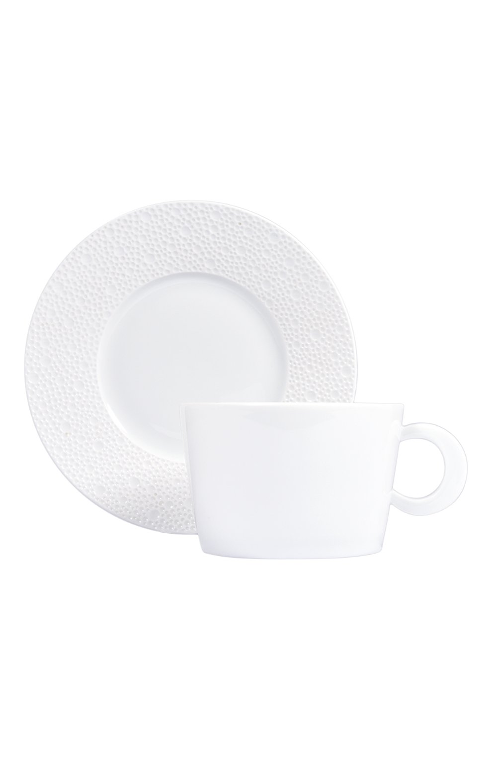 Чашка для завтрака с блюдцем ecume white BERNARDAUD, арт. 0733/83, фото 1