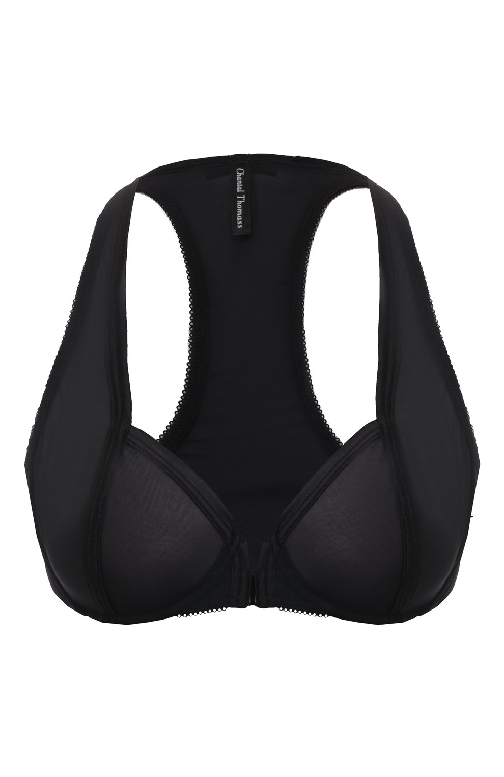 Бюстгальтер с плотной чашкой CHANTAL THOMASS черного цвета по цене 15350 руб., арт. T220430, фото 1 Бюстгальтер с плотной чашкой CHANTAL THOMASS, арт. T220430, фото 1