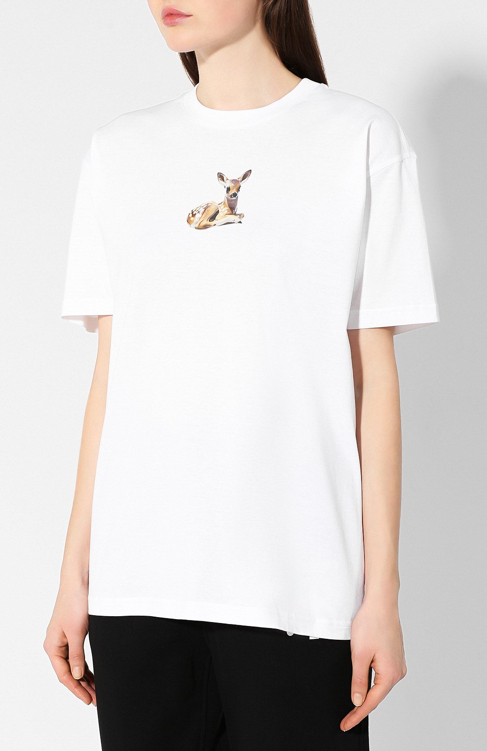 Хлопковая футболка BURBERRY, арт. 8024653, фото 3