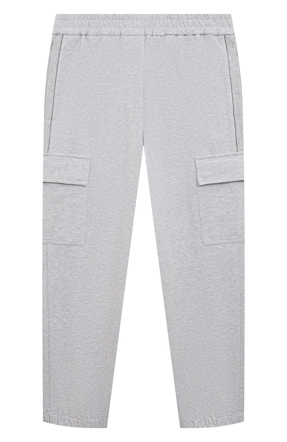Хлопковые джоггеры BRUNELLO CUCINELLI, арт. BH827E623C, фото 1