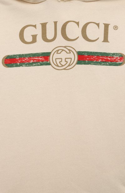 Хлопковое худи GUCCI, арт. 532555/X9P00, фото 3