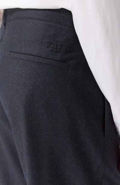 Шерстяные брюки ZILLI, арт. CPP010M020070090U, фото 5