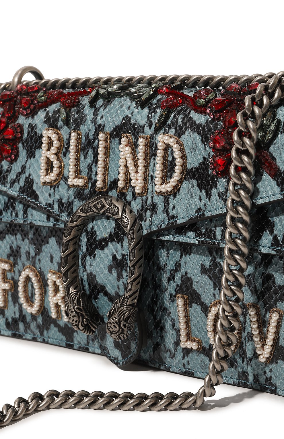 Сумка dionysus small из кожи питона GUCCI, арт. 481606 L2TDR, фото 3