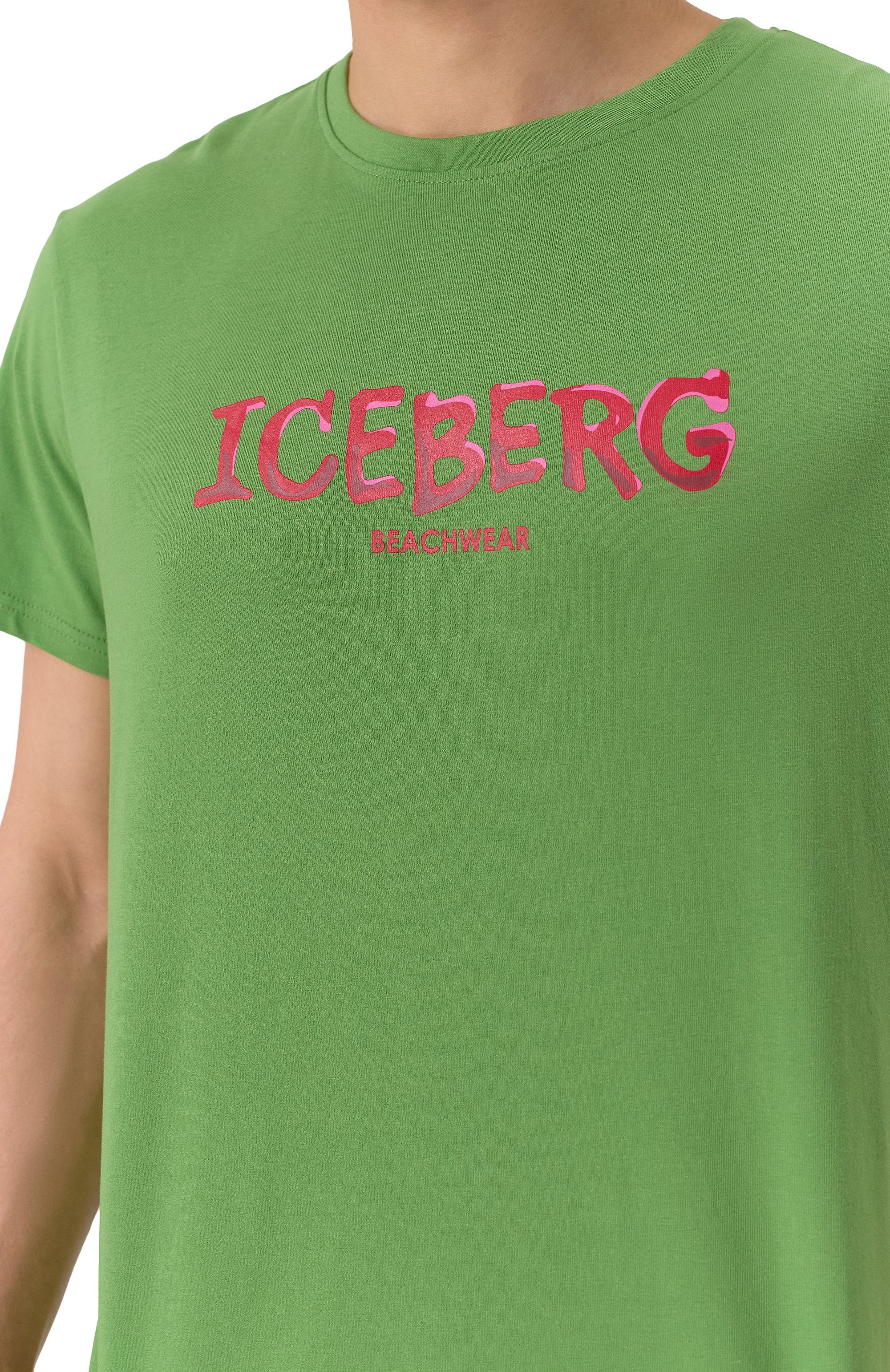 Хлопковая футболка ICEBERG, арт. ICE25MTS01, фото 5