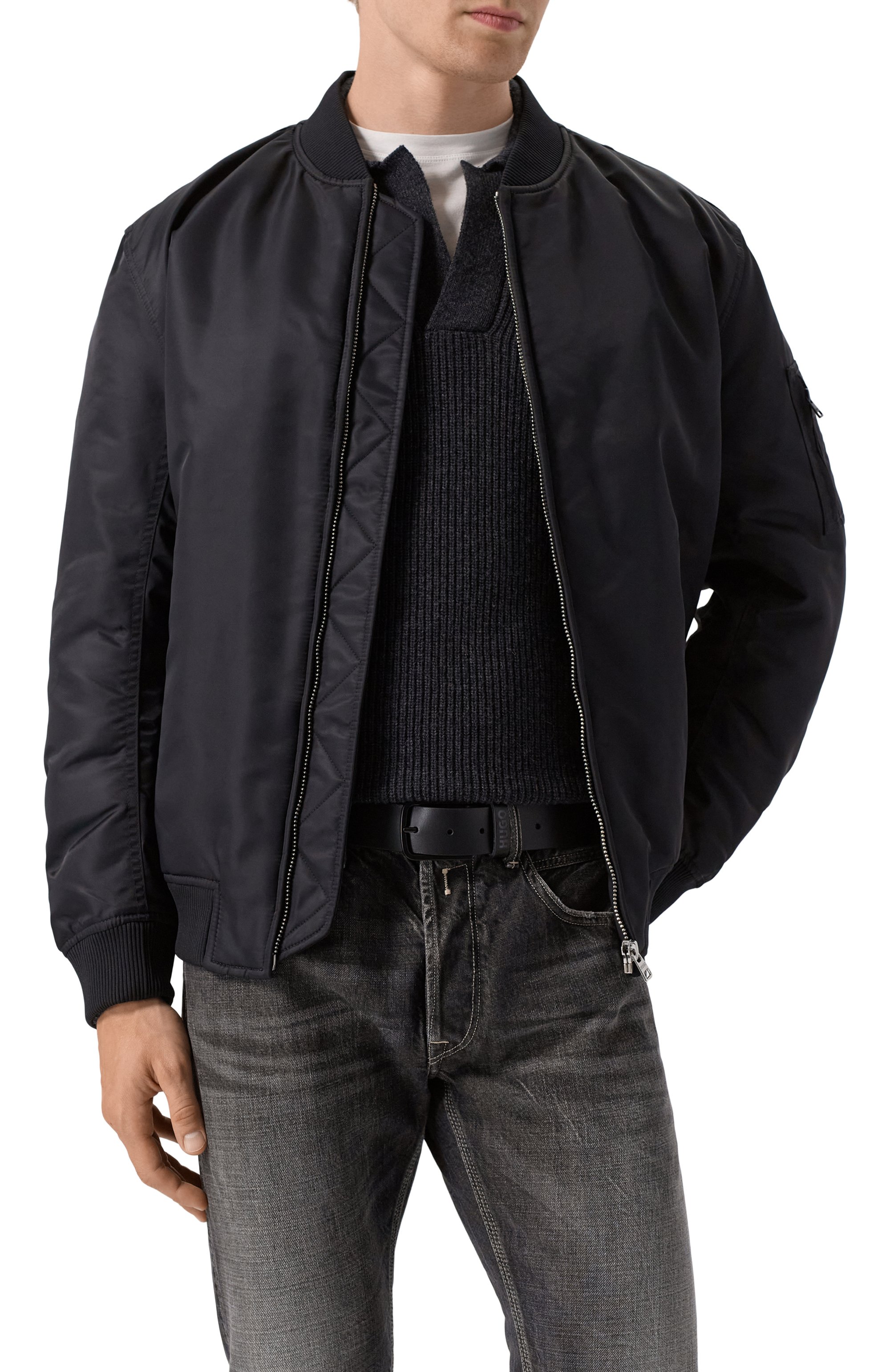 Кожаный ремень HUGO, арт. 50548355, фото 2