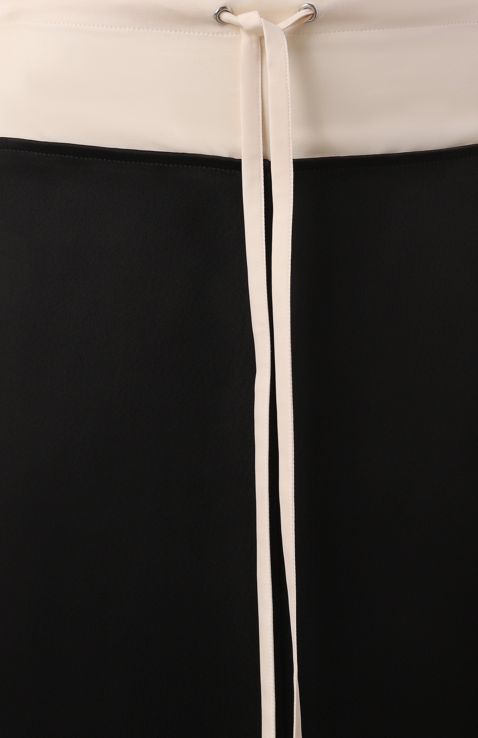 Юбка из вискозы KHAITE черного цвета по цене 226500 руб., арт. 41394115/W4115, фото 6 Юбка из вискозы KHAITE, арт. 41394115/W4115, фото 6