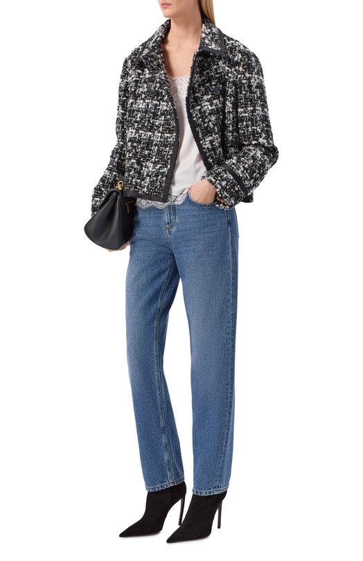 Замшевые ботильоны Devotion 105 Dolce & Gabbana CT1084/A1275 Чёрный  CT1084/A1275 Фото 3