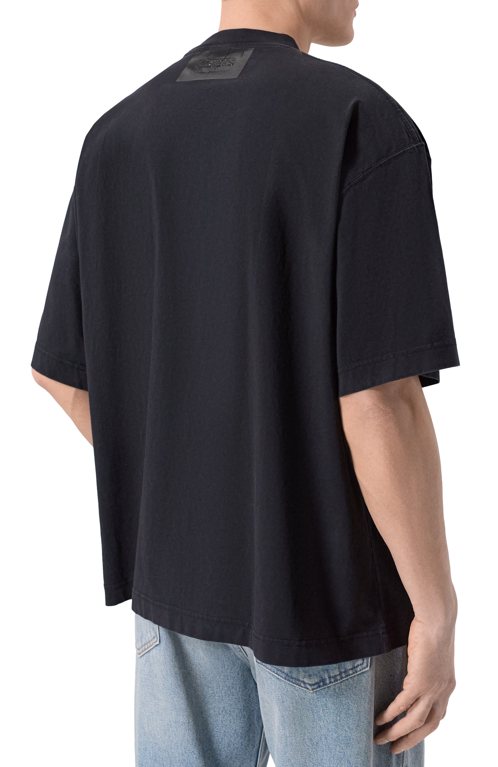 Хлопковая футболка VETEMENTS, арт. ME76TR148B/1200 LIGHT JERSEY, фото 4