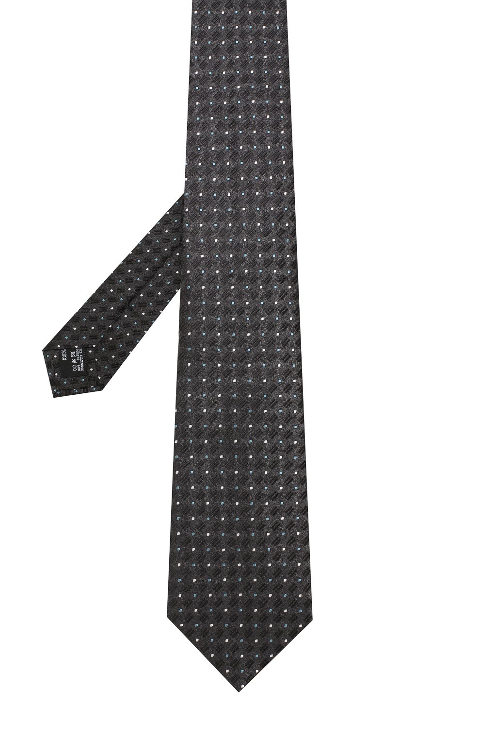 Шелковый галстук с узором GIORGIO ARMANI, арт. 360054/8A914, фото 2