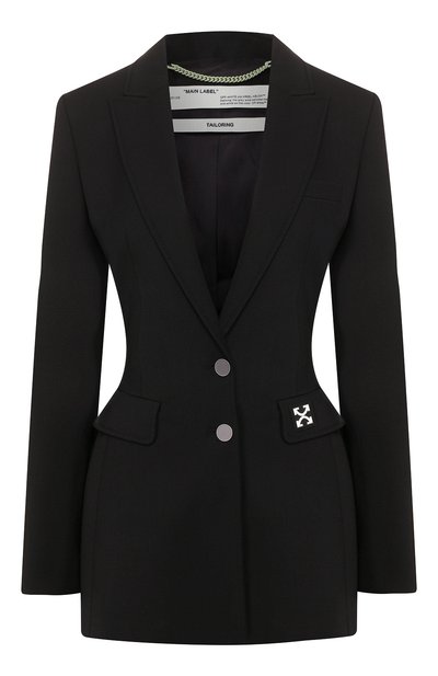 Жакет из смеси вискозы и шерсти OFF-WHITE, арт. 0WEF038R205150681000, фото 1