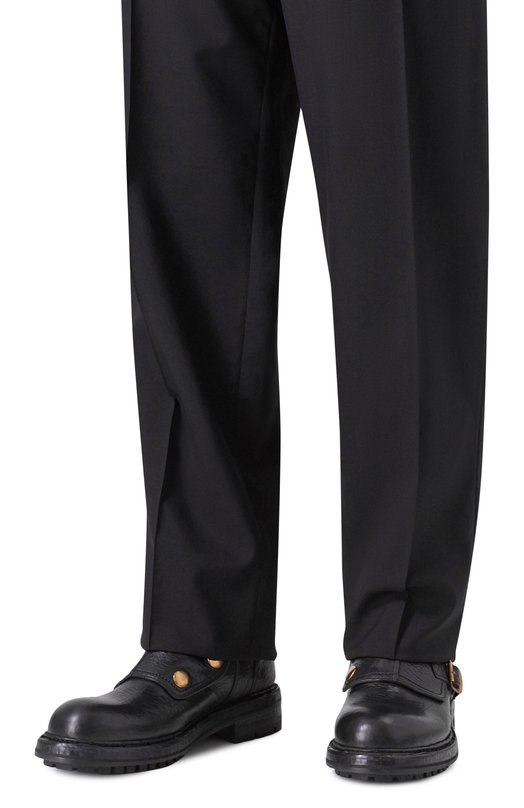 Кожаные сапоги Dolce & Gabbana A70163/AW352 Чёрный  A70163/AW352 Фото 3