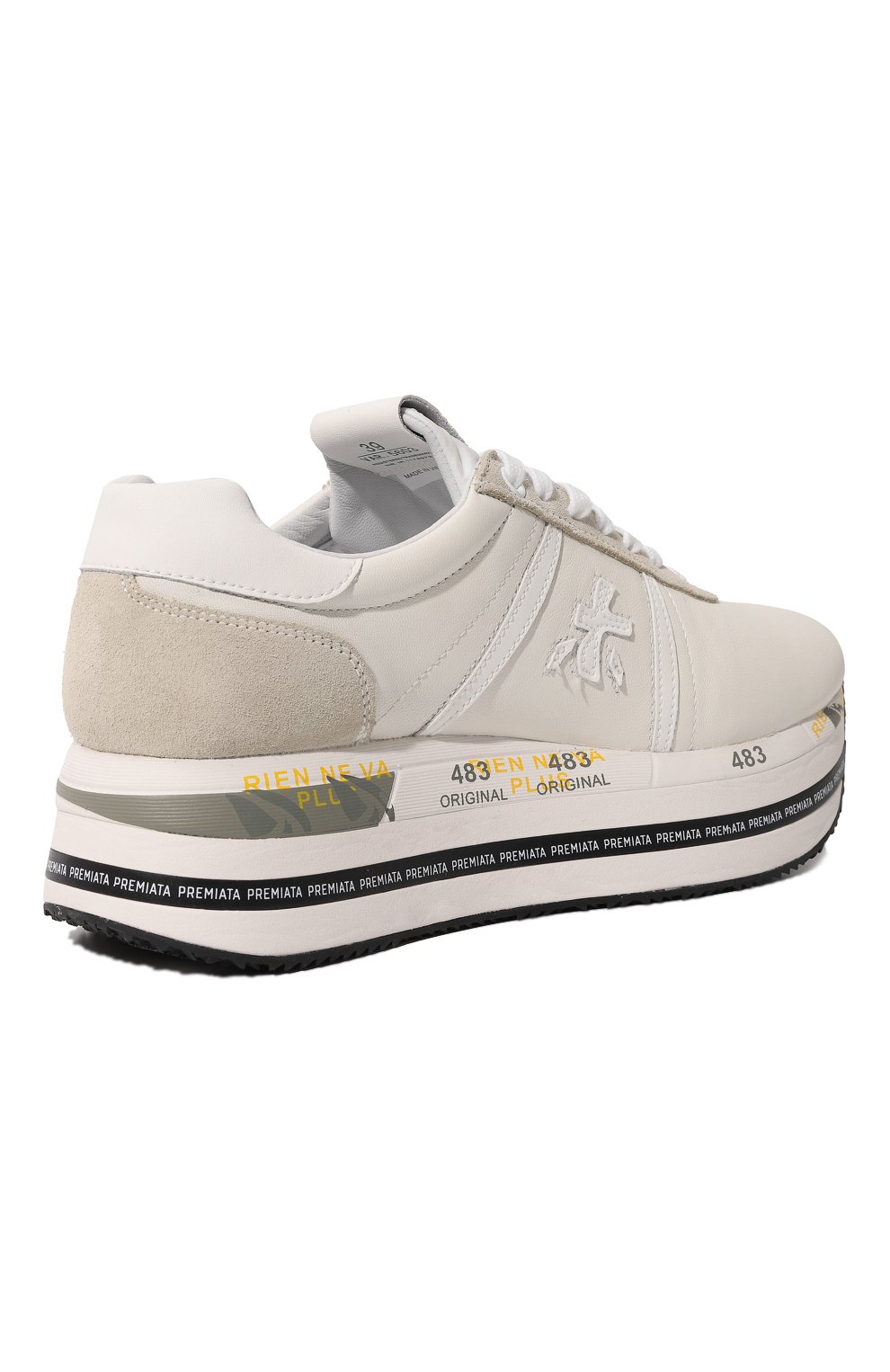 Кожаные кроссовки beth PREMIATA, арт. BETH/VAR 5603, фото 5