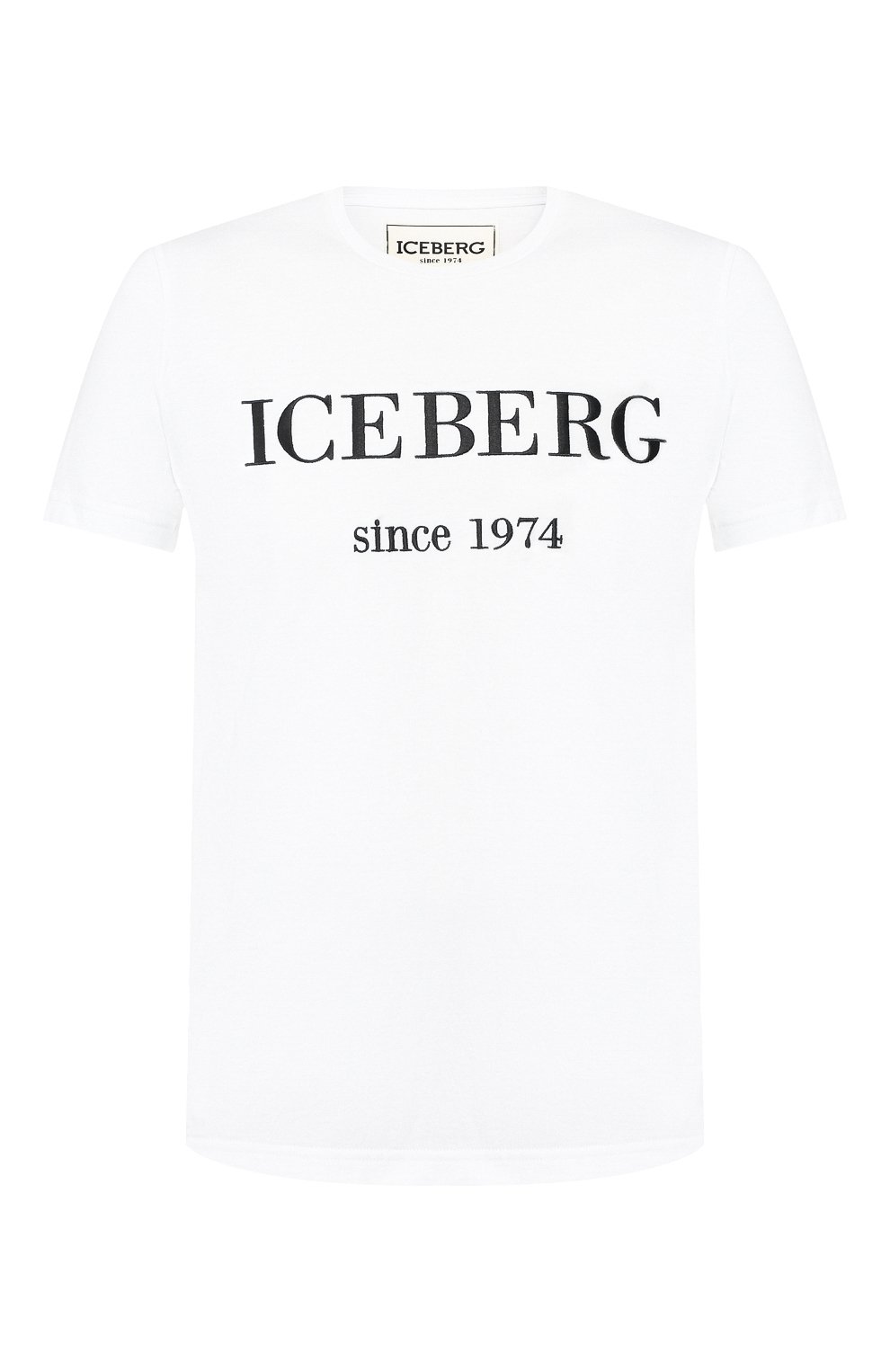 Хлопковая футболка ICEBERG, арт. 19E I1P0/F014/6331, фото 1