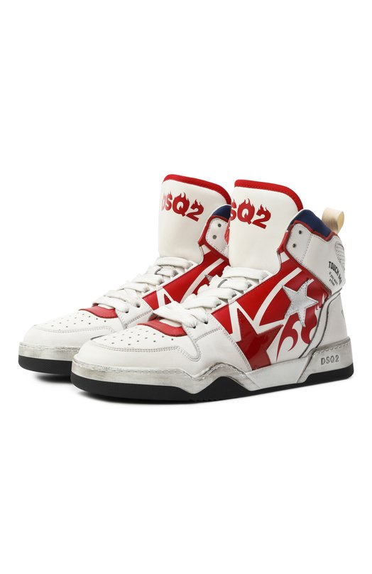 Кожаные кеды Spiker Dsquared2 SNM0429 Разноцветный SNM0429