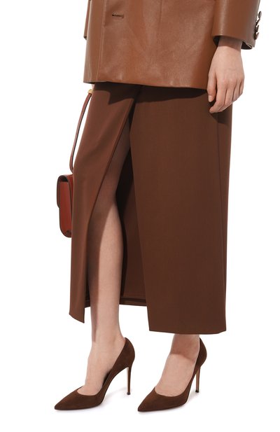 Замшевые туфли gianvito 105 GIANVITO ROSSI, арт. G28470.15RIC.CAMBR0W, фото 3