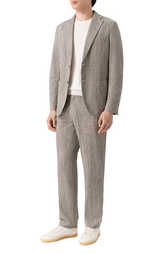 Хлопковые брюки Circolo 1901 CN5255 Бежевый  CN5255 Фото 2