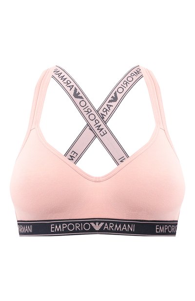 Женский хлопковый бюстгальтер EMPORIO ARMANI, арт. 163995/9A317