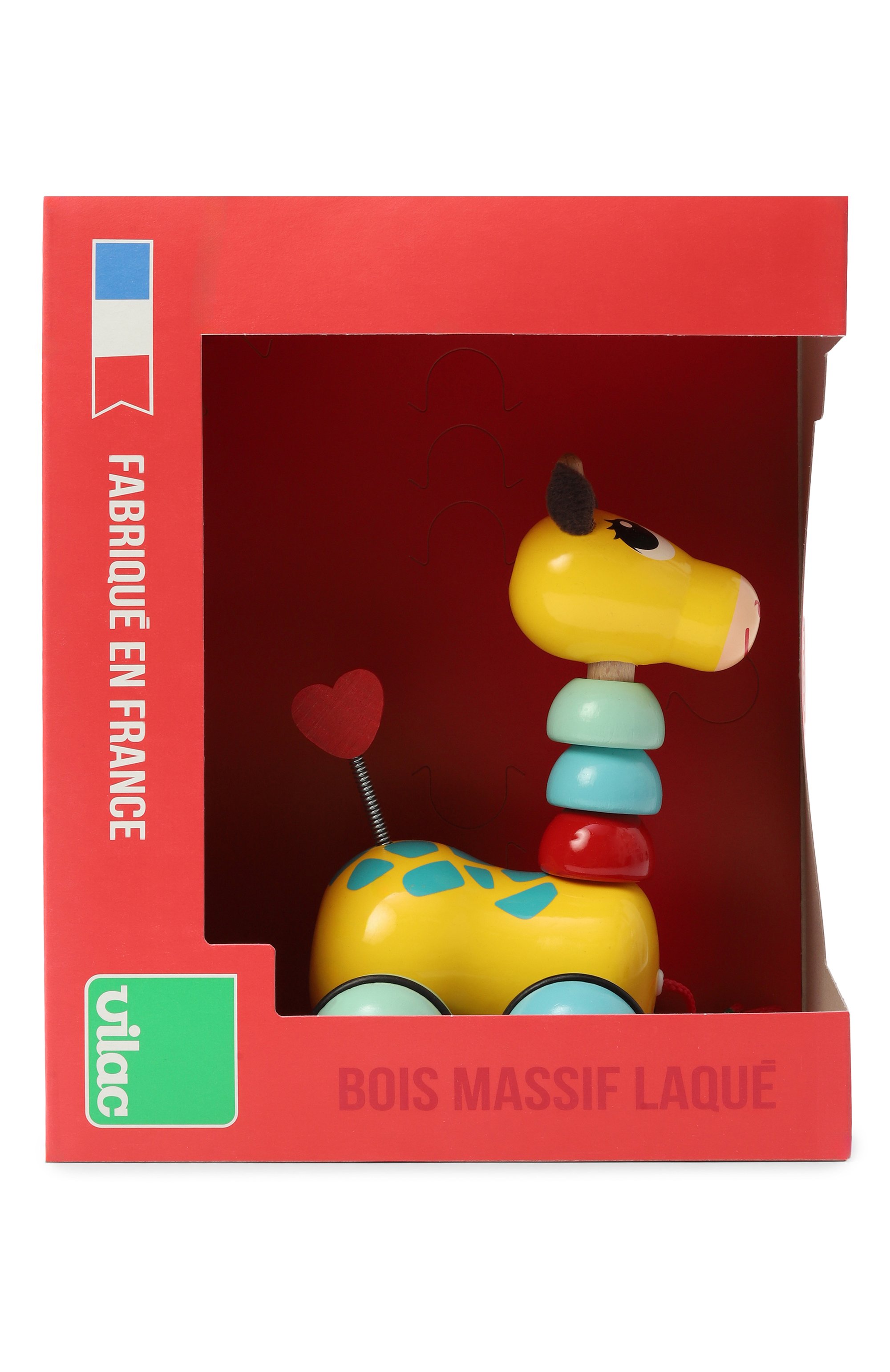 Игрушка-каталка жираф VILAC, арт. 1878S, фото 1