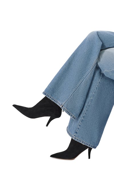 Замшевые ботильоны jessica 75 PARIS TEXAS, арт. PX1734/XSA04, фото 2