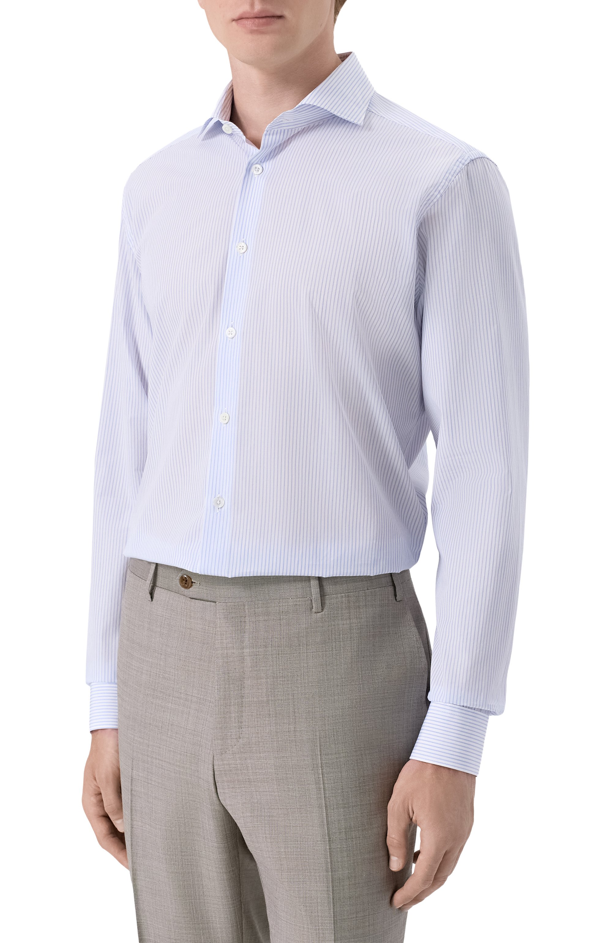 Хлопковая сорочка CORNELIANI, арт. 27P002/2711335, фото 3