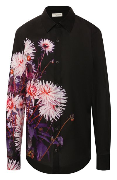 Женская хлопковая рубашка DRIES VAN NOTEN, арт. 192-30742-8417