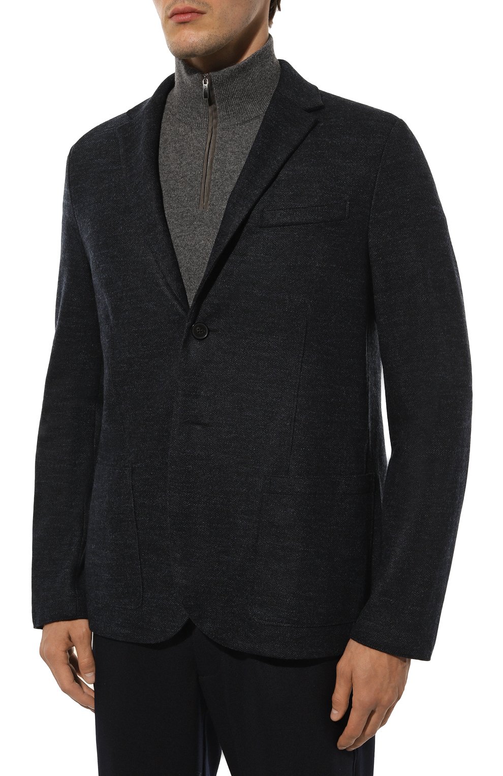 Шерстяной пиджак HARRIS WHARF LONDON, арт. C8P22MVB, фото 4