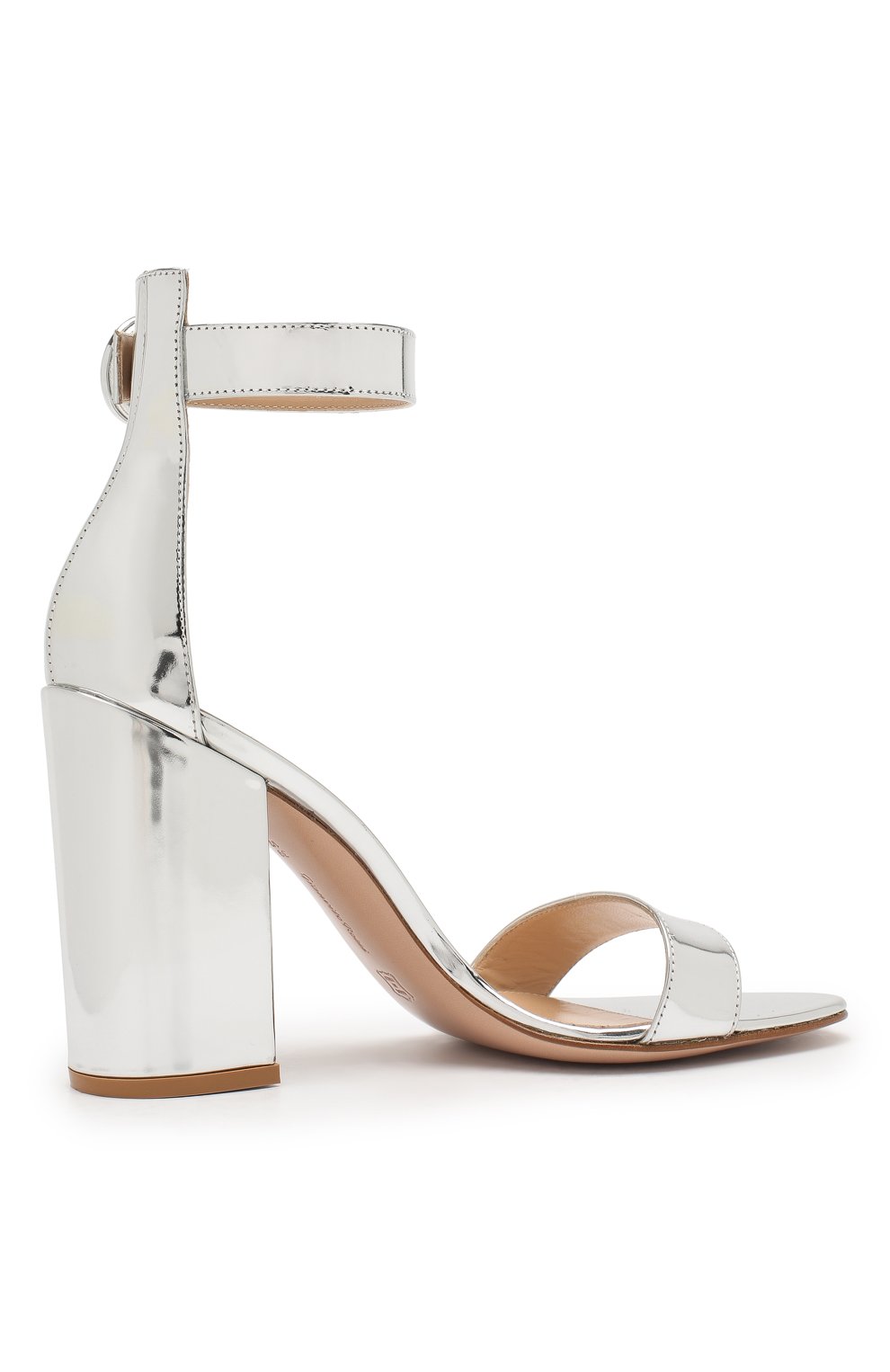 Кожаные босоножки versilia GIANVITO ROSSI, арт. G60379.00RIC.METARGE, фото 4