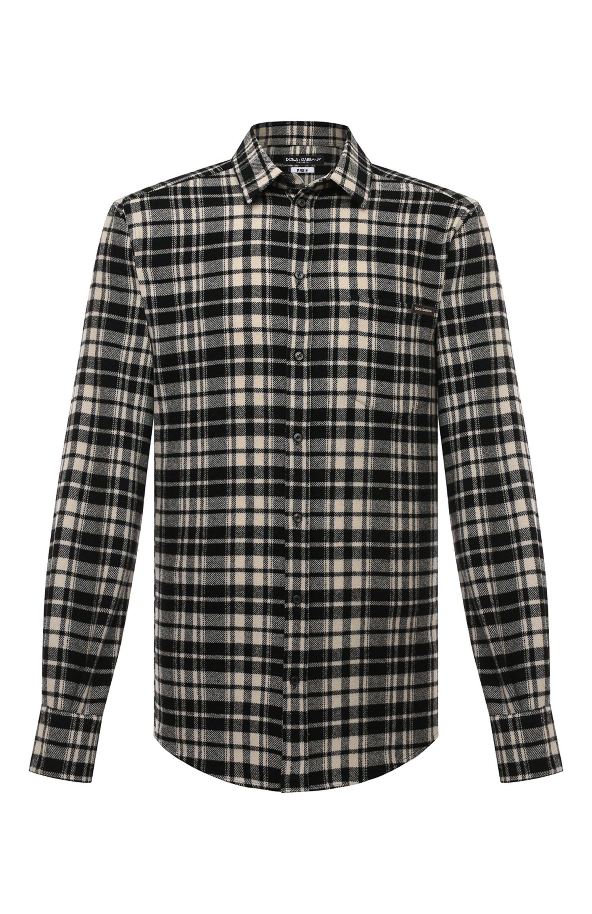 Шерстяная рубашка DOLCE & GABBANA, арт. G5JZ9T/FQMIC, фото 1