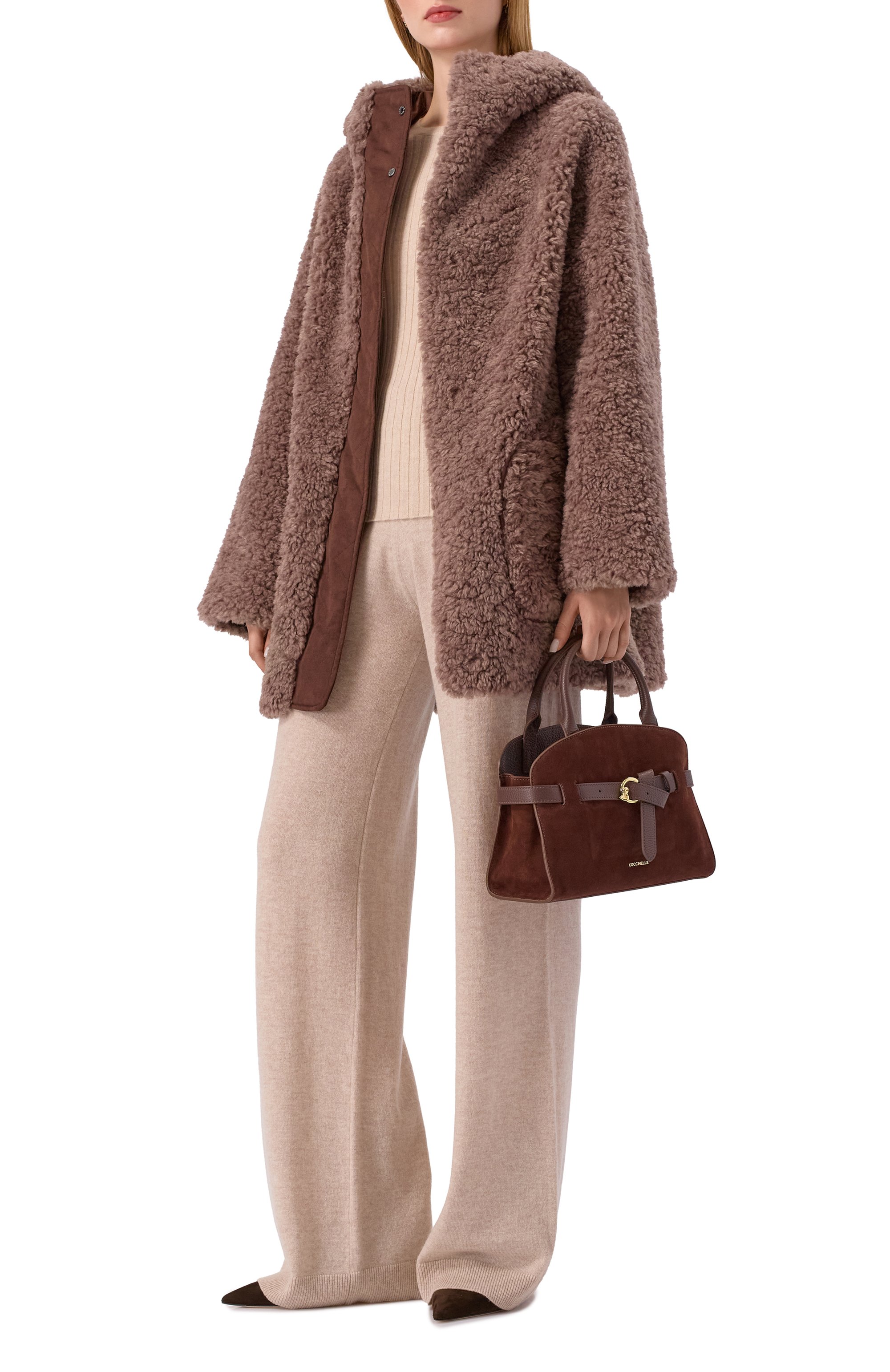 Брюки из шерсти и кашемира ALLUDE, арт. 255/17706, фото 2