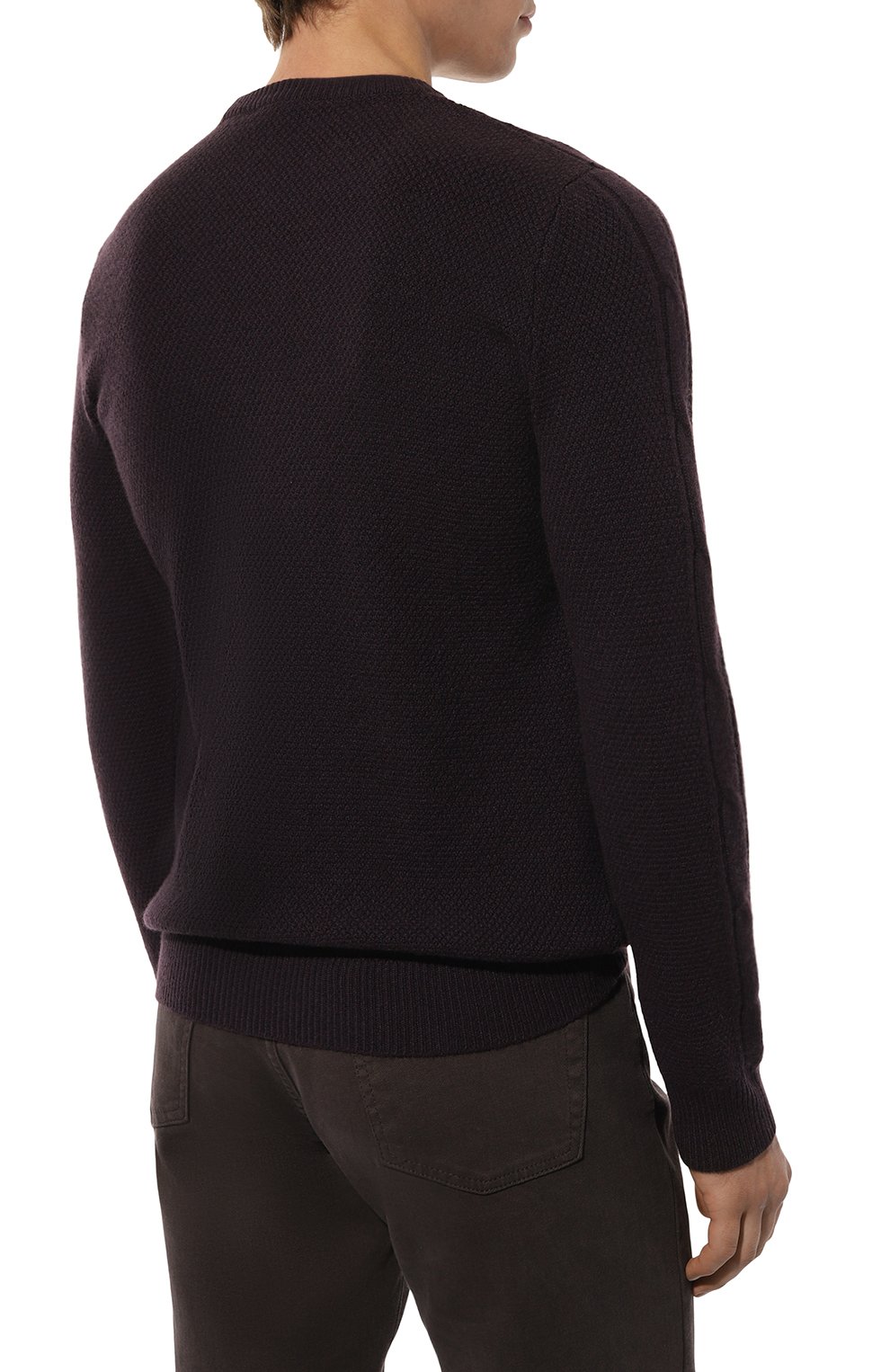 Свитер из шерсти и кашемира ZILLI, арт. KRN001M0280VCAB00, фото 4