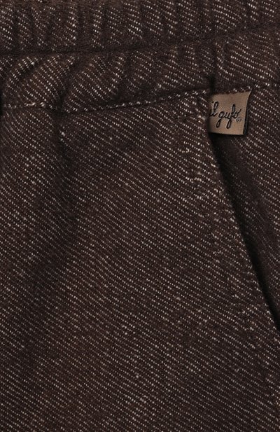 Хлопковые брюки-карго IL GUFO, арт. A25GPL0030C0074/5-8, фото 3