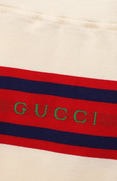 Хлопковые брюки GUCCI, арт. 653677/XJDJ3, фото 3