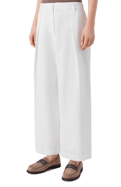 Хлопковые брюки BRUNELLO CUCINELLI, арт. MQ986FW999, фото 3